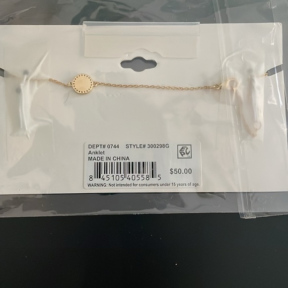 Evil Eye Anklet (Unwritten) - Picture 3 of 3